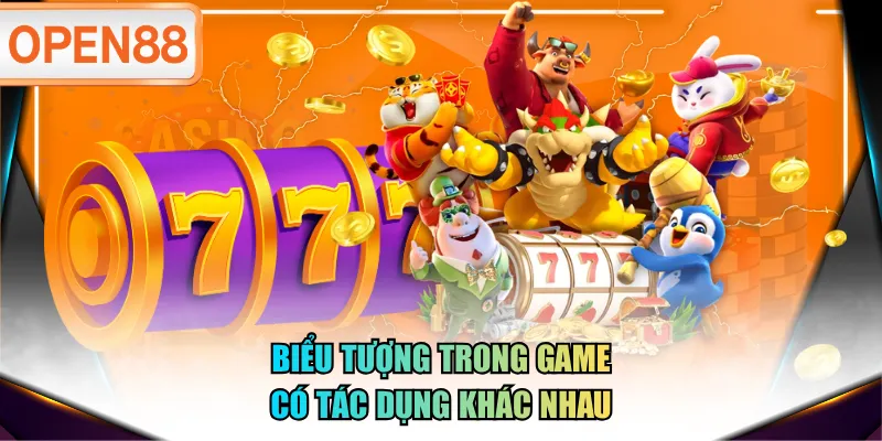 Biểu tượng trong game có tác dụng khác nhau
